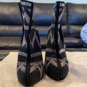 Rhinestone boots